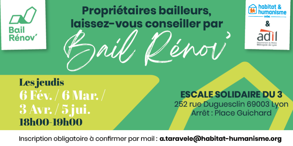 ateliers rénovation énergétique Lyon propriétaires ateliers rénovation énergétique Lyon propriétaires